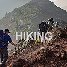 मल्टीफंक्शनल कैम्पिंग हाइकिंग बैकपैक यात्रा के लिए हल्का 8